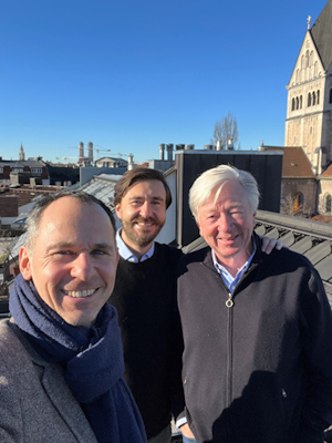 Thomas Puchert, Maximilian Bahlmann und Dr. Arnold Bahlmann