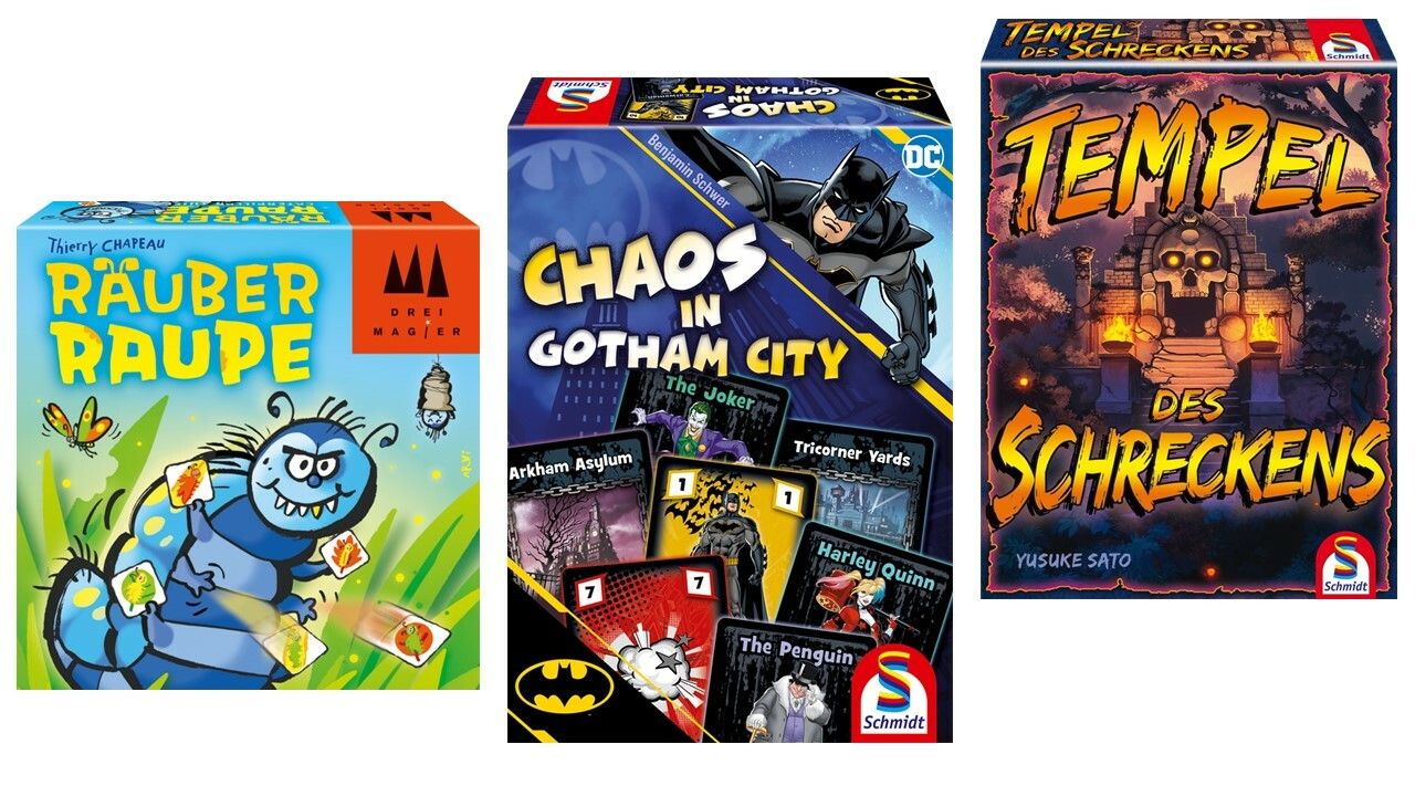 Sommerlicher Zeitvertreib mit den Kartenspielen von Schmidt Spiele