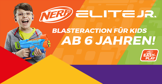 Die neuen NERF Elite Jr. Blaster