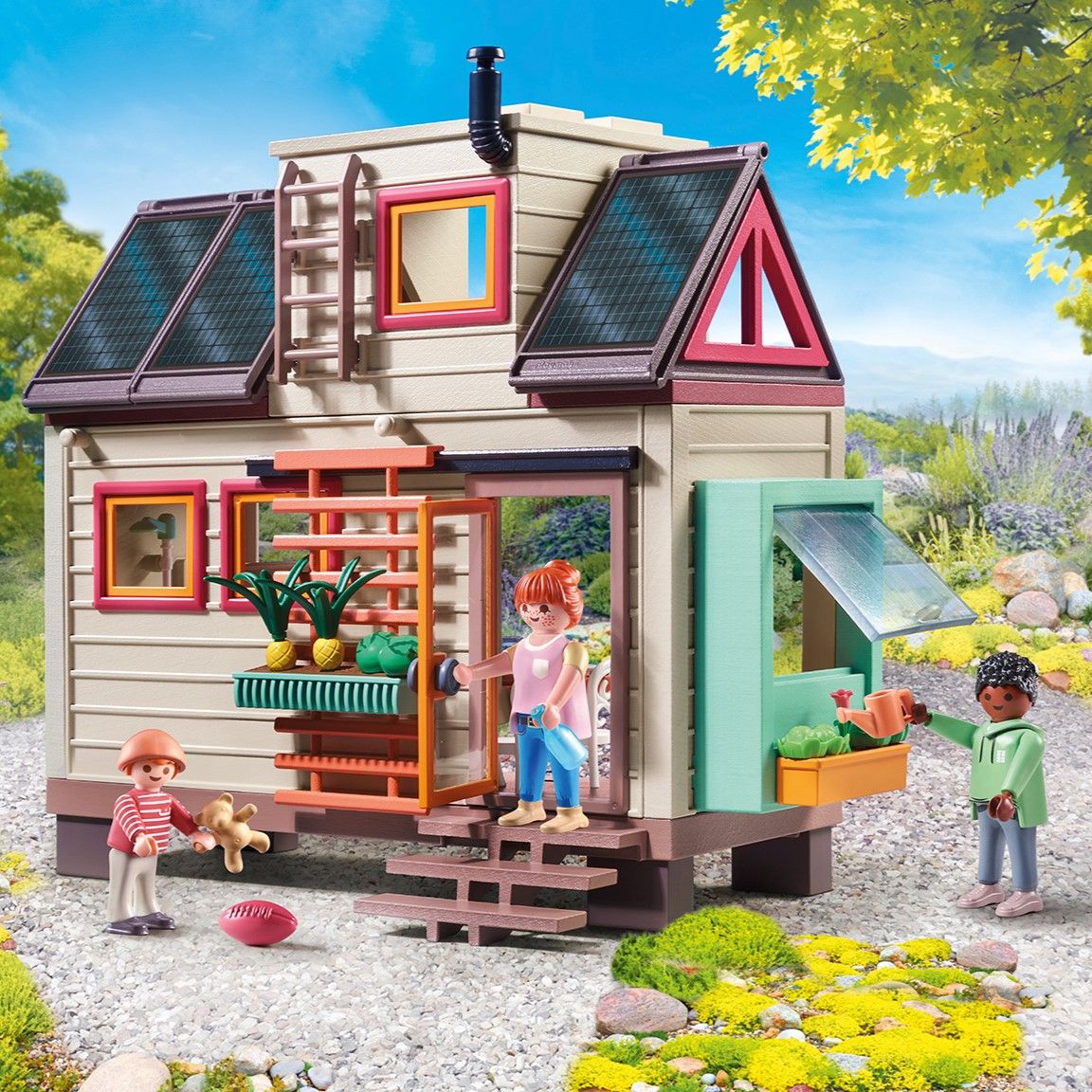 Die neue Tiny House-Spielwelt von PLAYMOBIL aus nachhaltigem Material