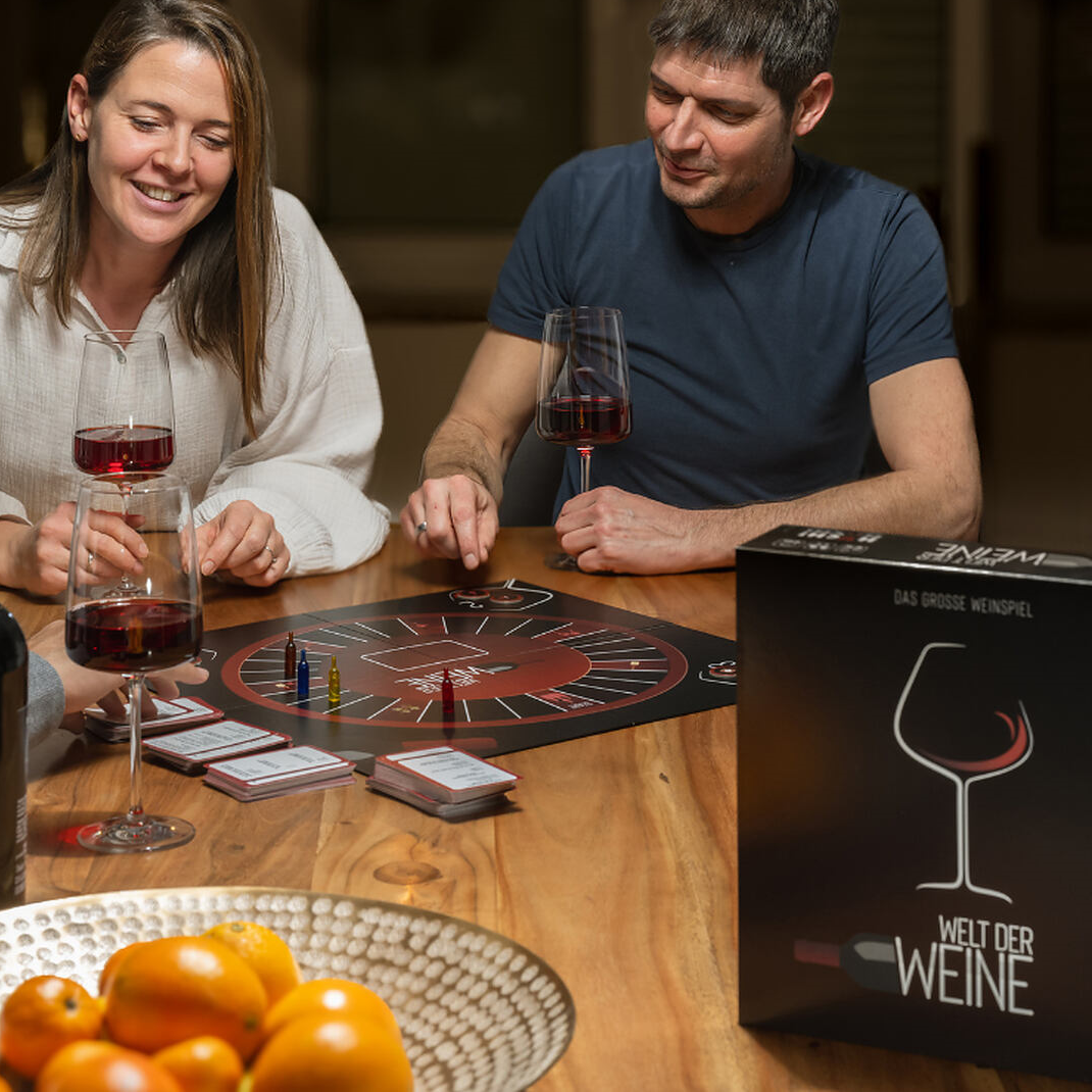 Spielerischer Genuss mit "Welt der Weine"