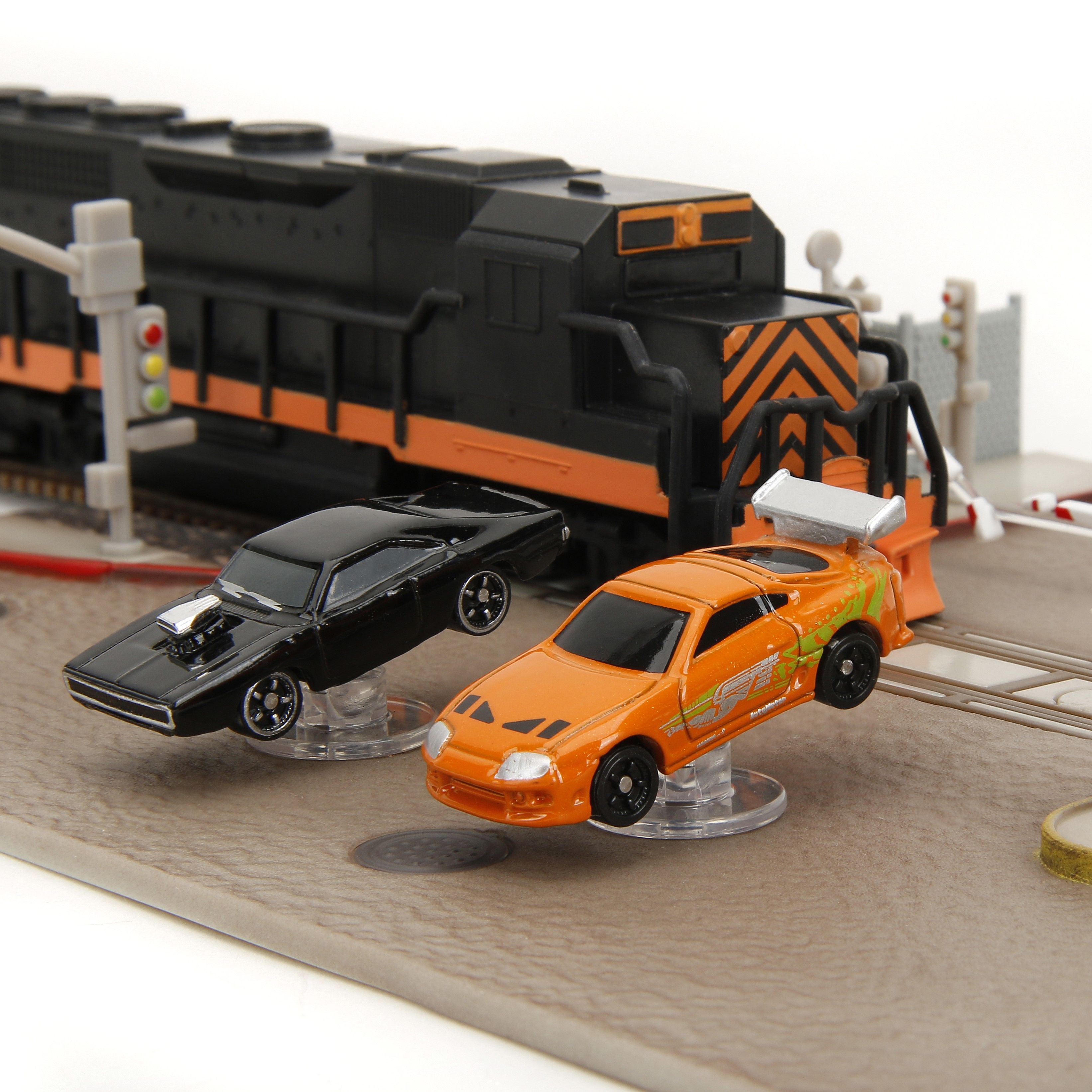 Miniatur-Filmkulisse: Fast & Furious Diorama von Jada Toys