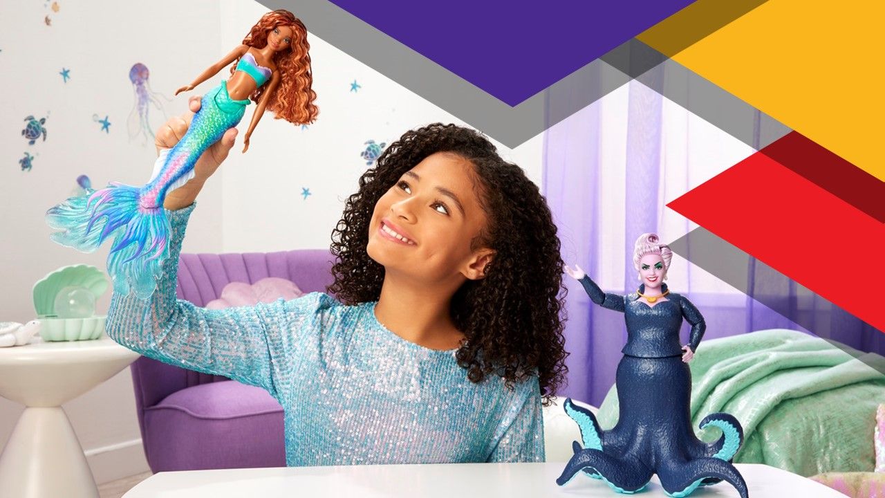 Mattel stellt neue Figuren der Disney Puppenlinie „Arielle, die Meerjungfrau" vor