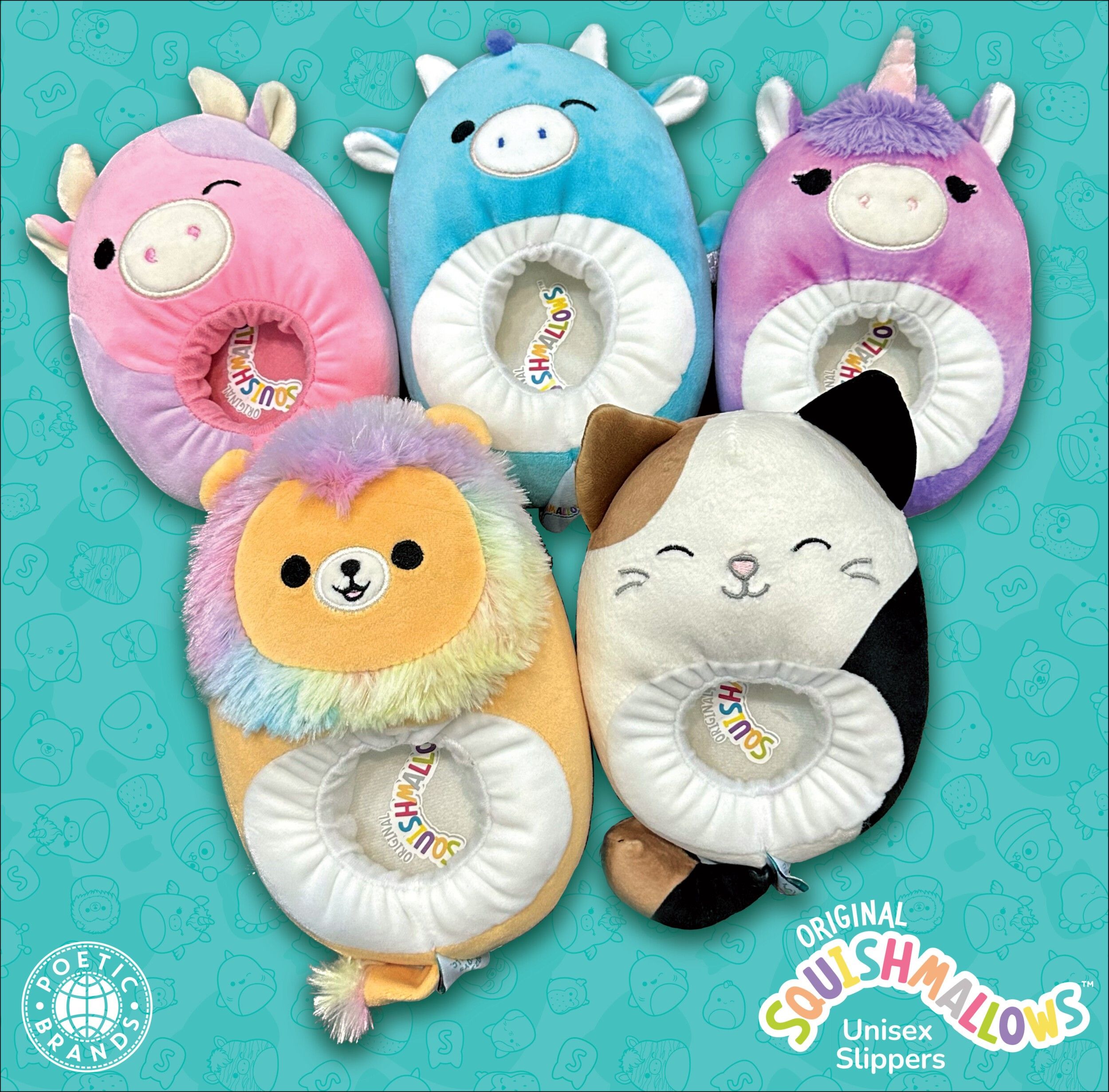 Poetic Brands secures exclusive European footwear rights for Squishmallows