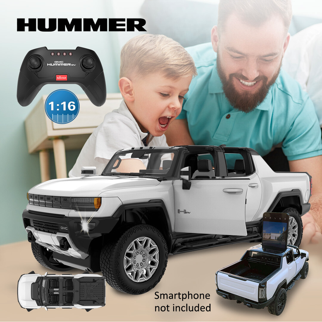 Ein SUV-Traum: Offiziell lizensiertes Deluxe Car Modell 1:16 des GMC Hummer EV