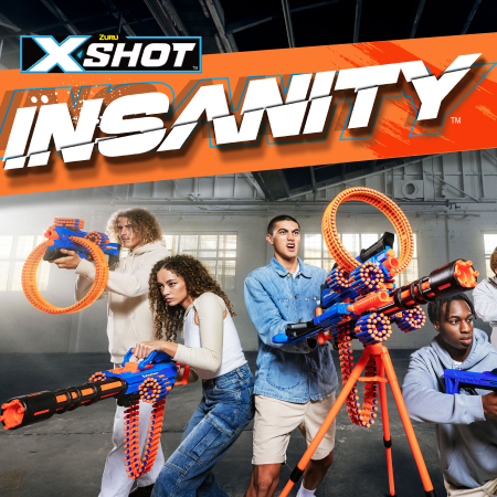 X-Shot Insanity - epische Blasterkombinationen