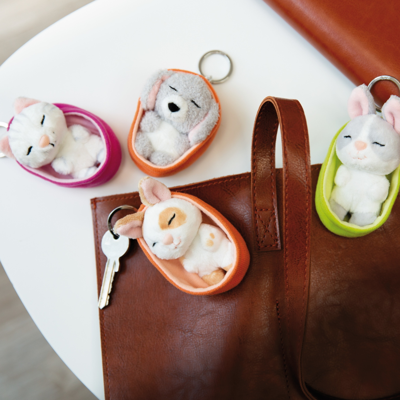 Immer dabei – die süßen NICI Sleeping Pets Schlüsselanhänger