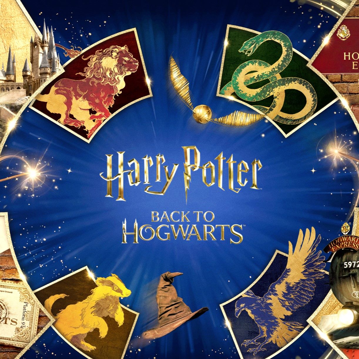 Alle einsteigen in den Hogwarts-Express!