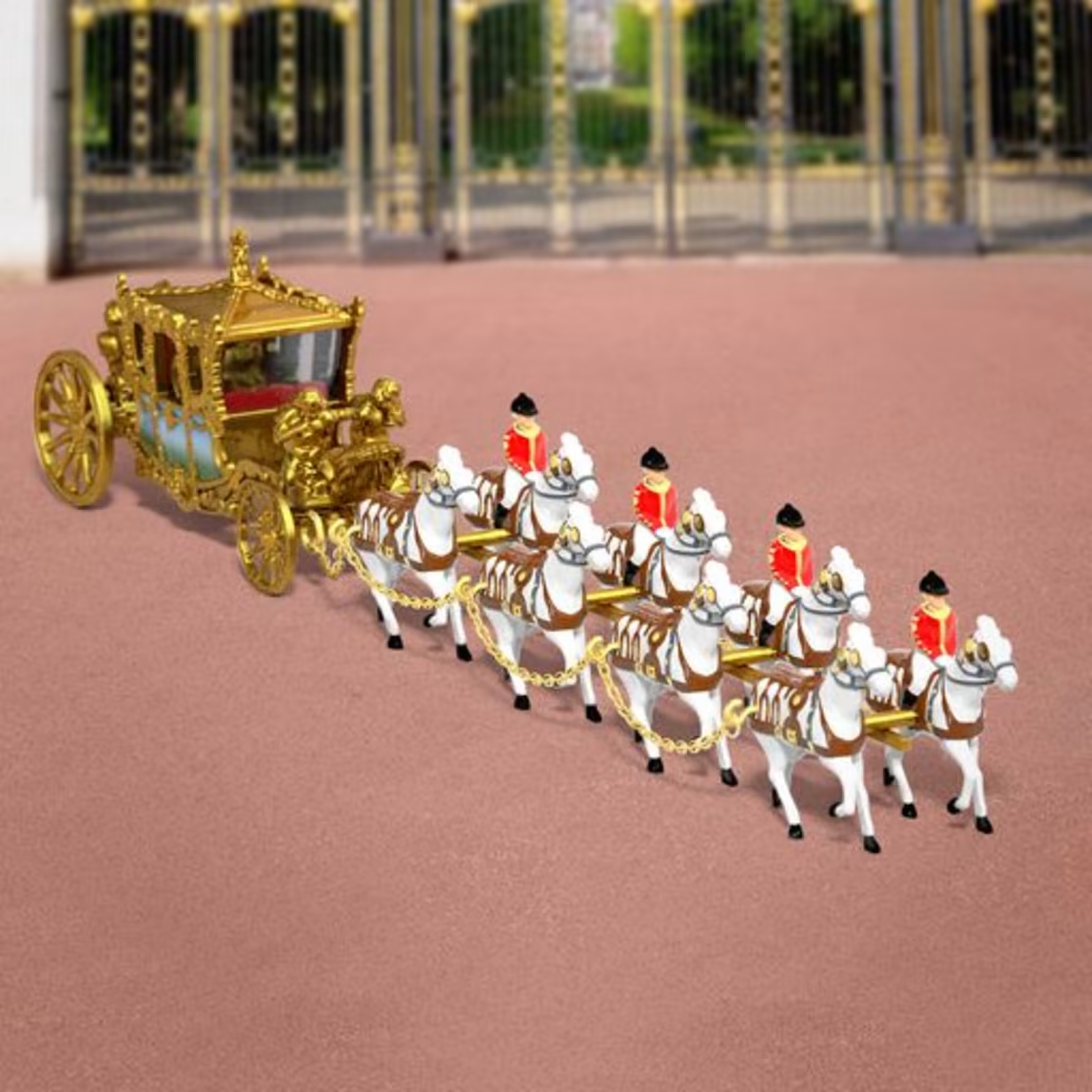 Matchbox neu aufgelegt: Goldene Staatskutsche zur Krönung von König Charles III