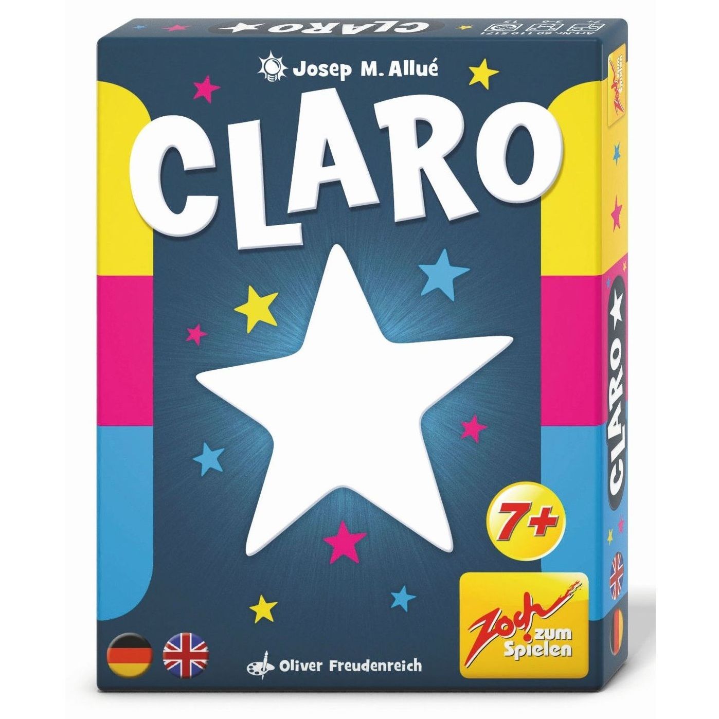 Wer zuletzt spielt, siegt als Erster: Kartenspiel "Claro" von Zoch