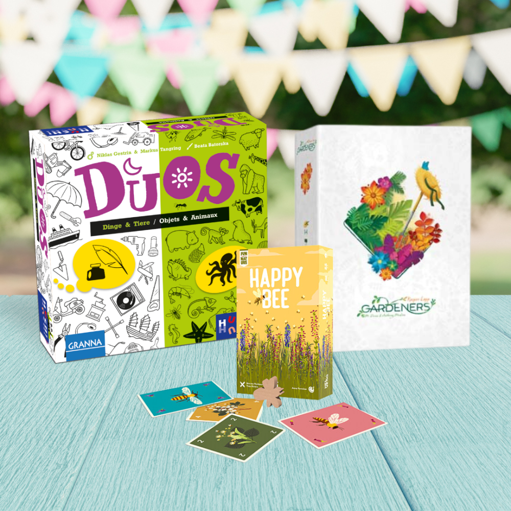 Sommerliche Spielethemen mit HUCH!