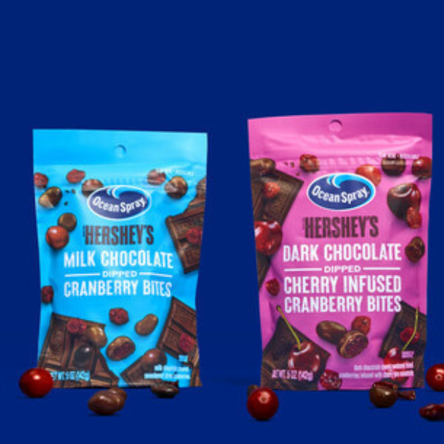 Ocean Spray and Hershey Launch a Sweet New Partnership
