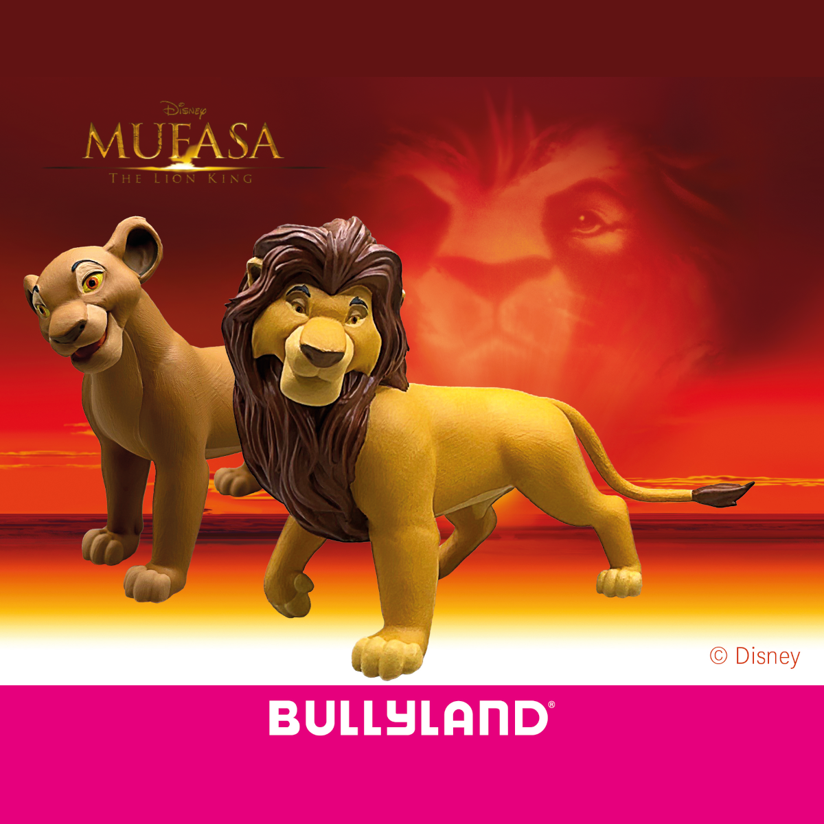 Neue Bullyland-Spielfiguren zum Filmhighlight "Mufasa - The Lion King"