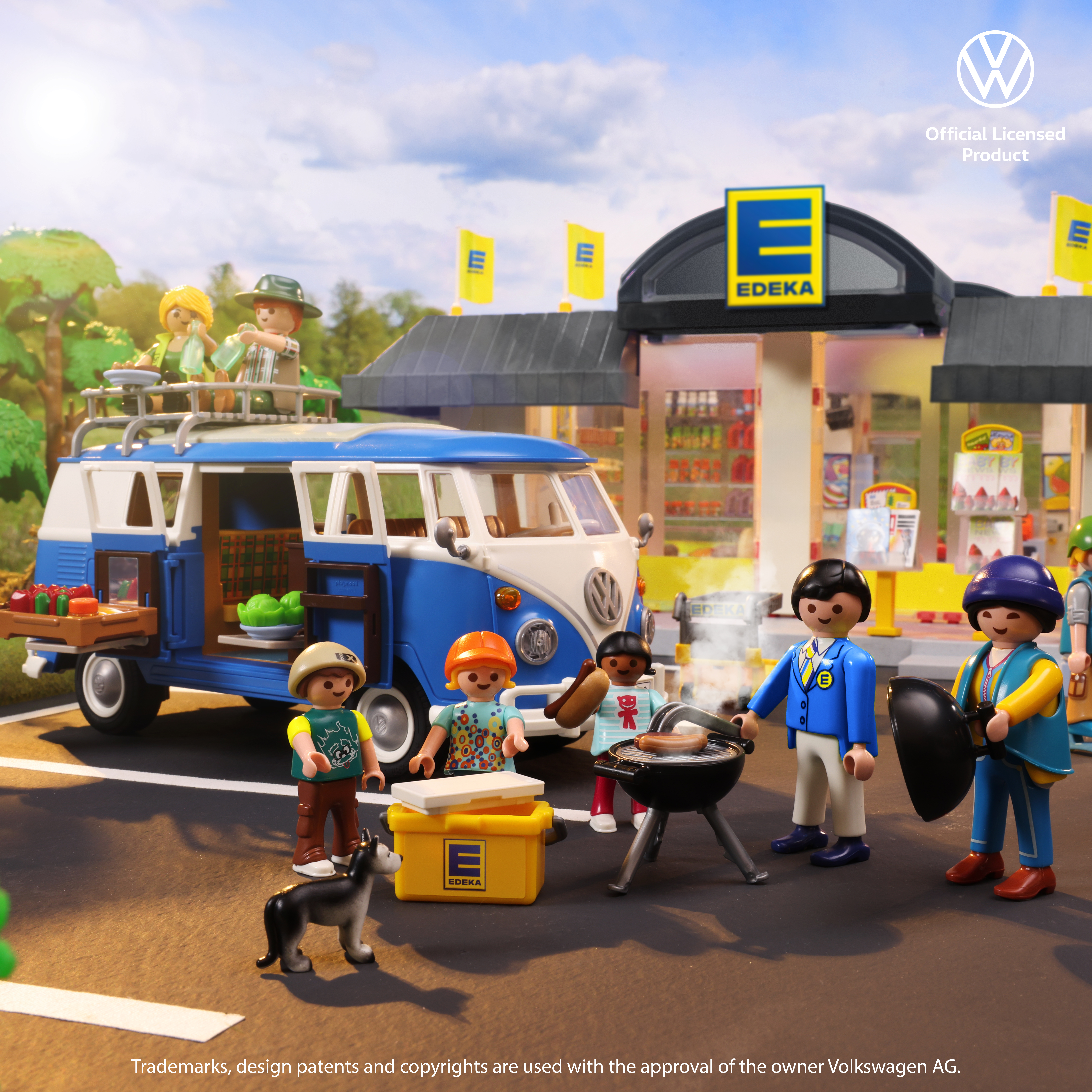 Großes Grillabenteuer mit PLAYMOBIL, EDEKA, Marktkauf und Netto Marken Discount