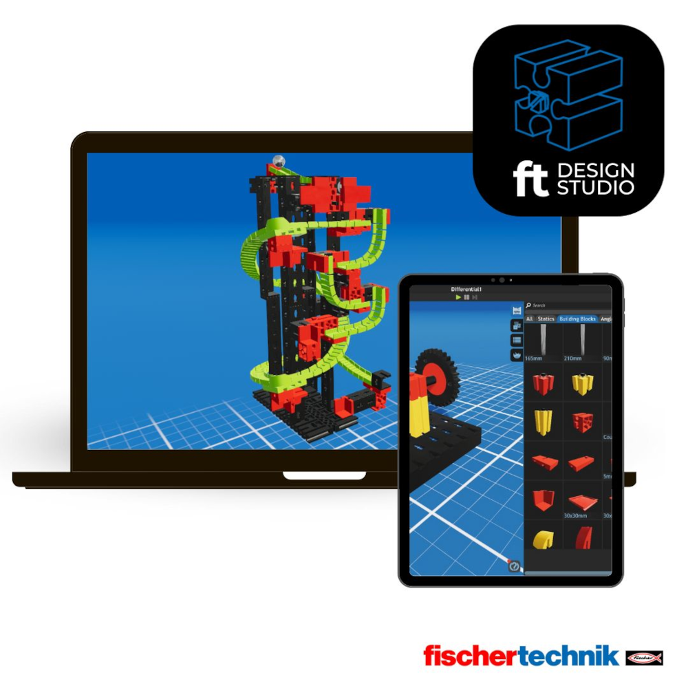 Virtuelle fischertechnik Konstruktionen in 3D-Format