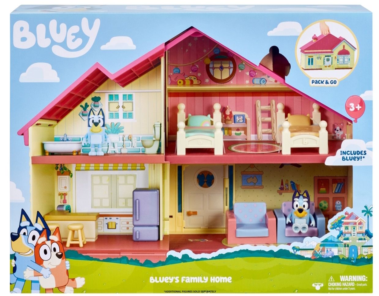 Moose Toys' Bluey's Familienhaus-Spielset