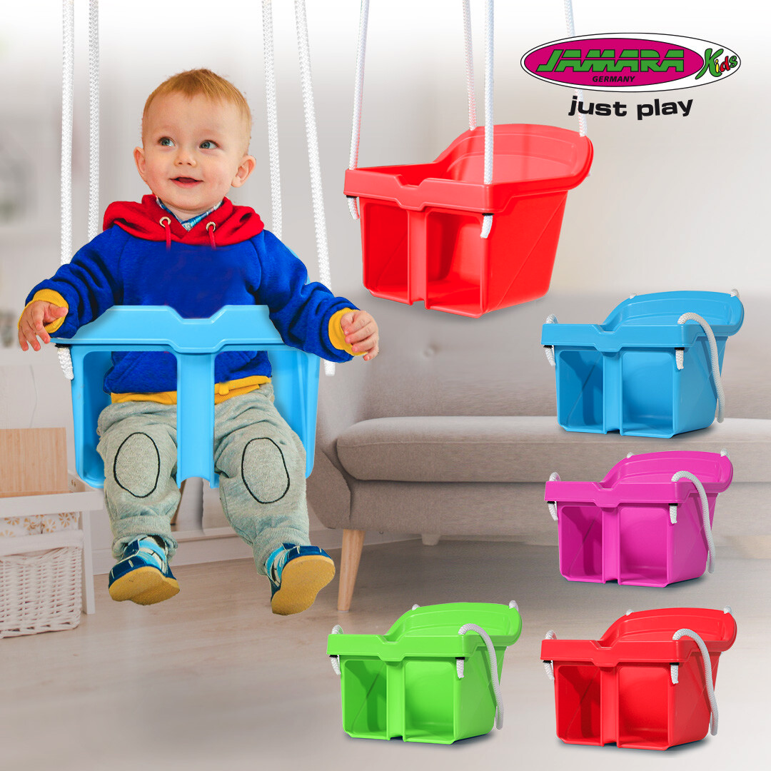 Sicherer Indoor-Outdoor Schaukelspaß mit der Babyschaukel Small Swing
