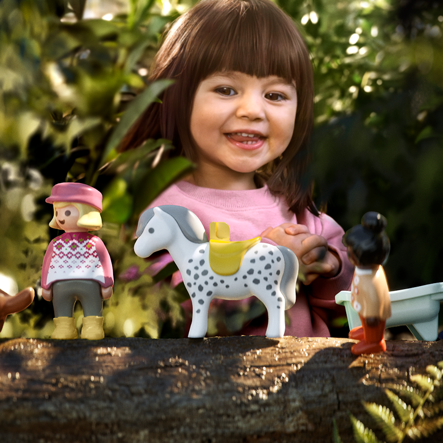 Playmobil weltweit erster großer Spielwarenhersteller mit pflanzenbasiertem Kunststoff im kompletten Kleinkindportfolio