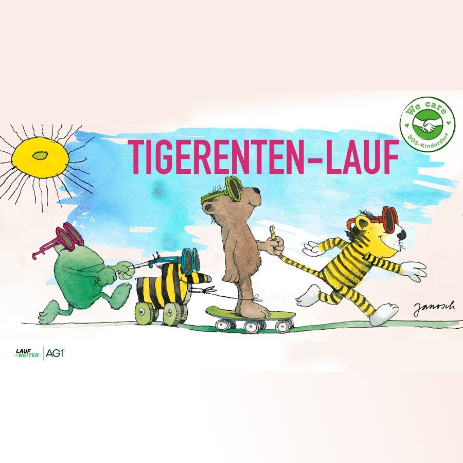 Erfolgreicher Tigerenten-Lauf zugunsten von SOS-Kinderdorf