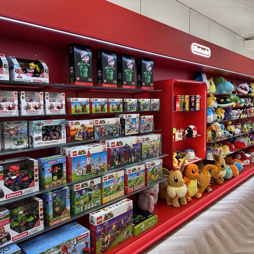 Müller & Nintendo: Europas erster Nintendo-Markenshop eröffnet