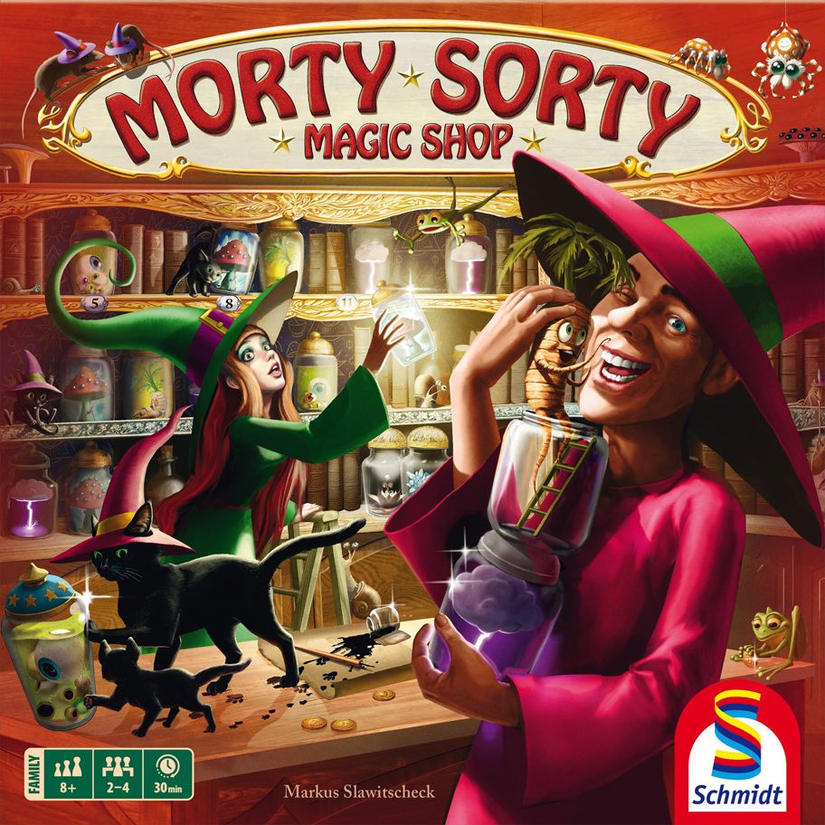 Magisch sortiert, zauberhaft geordnet: Im „Morty Sorty Magic Shop“ wird Regaleinräumen zum spannenden Spielerlebnis