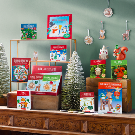 Weihnachtlicher DIY-Spaß mit „Kreative Weihnachtszeit“ von COPPENRATH