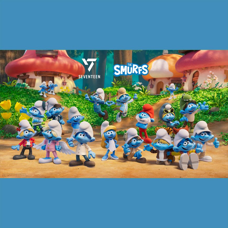 Seventeen x Smurfs: Smurfy Remix von „God of Music“ veröffentlicht