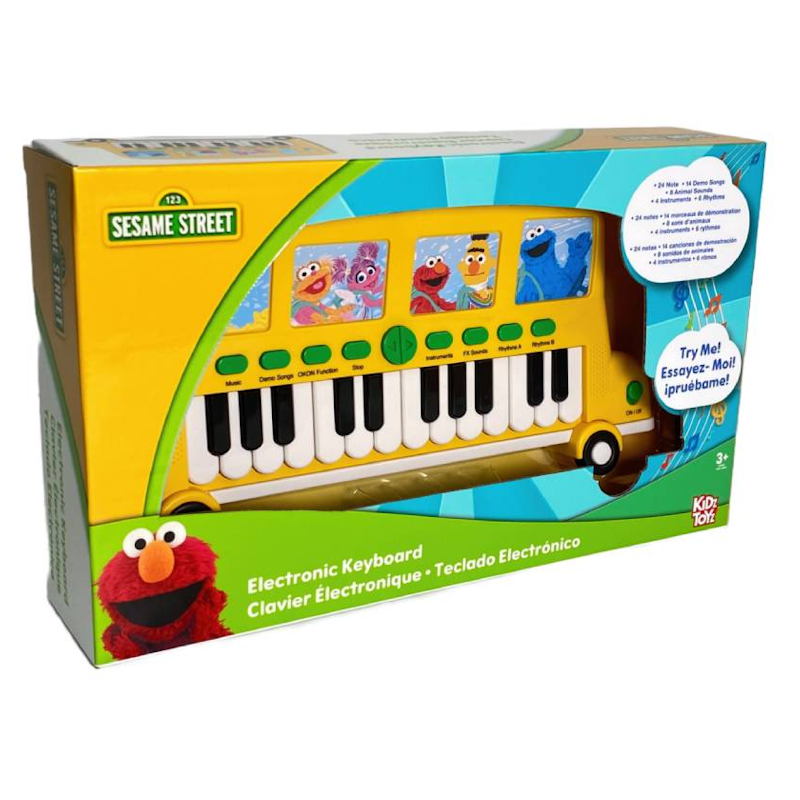 New Musical Instrument Line Featuring Sesame Street Characters