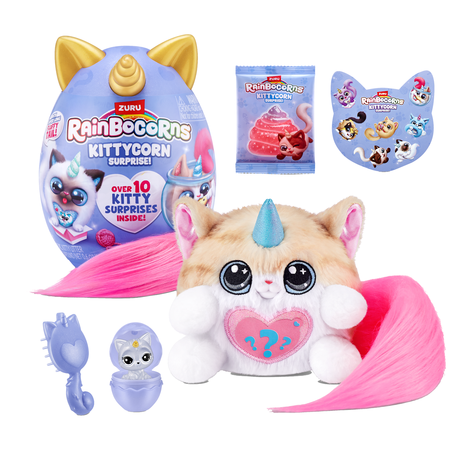 Flauschige Rainbocorns Kittycorns von ZURU: Jetzt neu in Serie 3