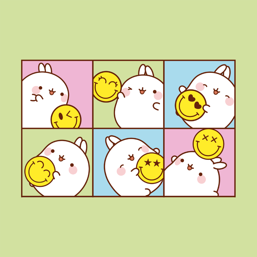 Molang and The Smiley Company Join Forces for First Time Collaboration