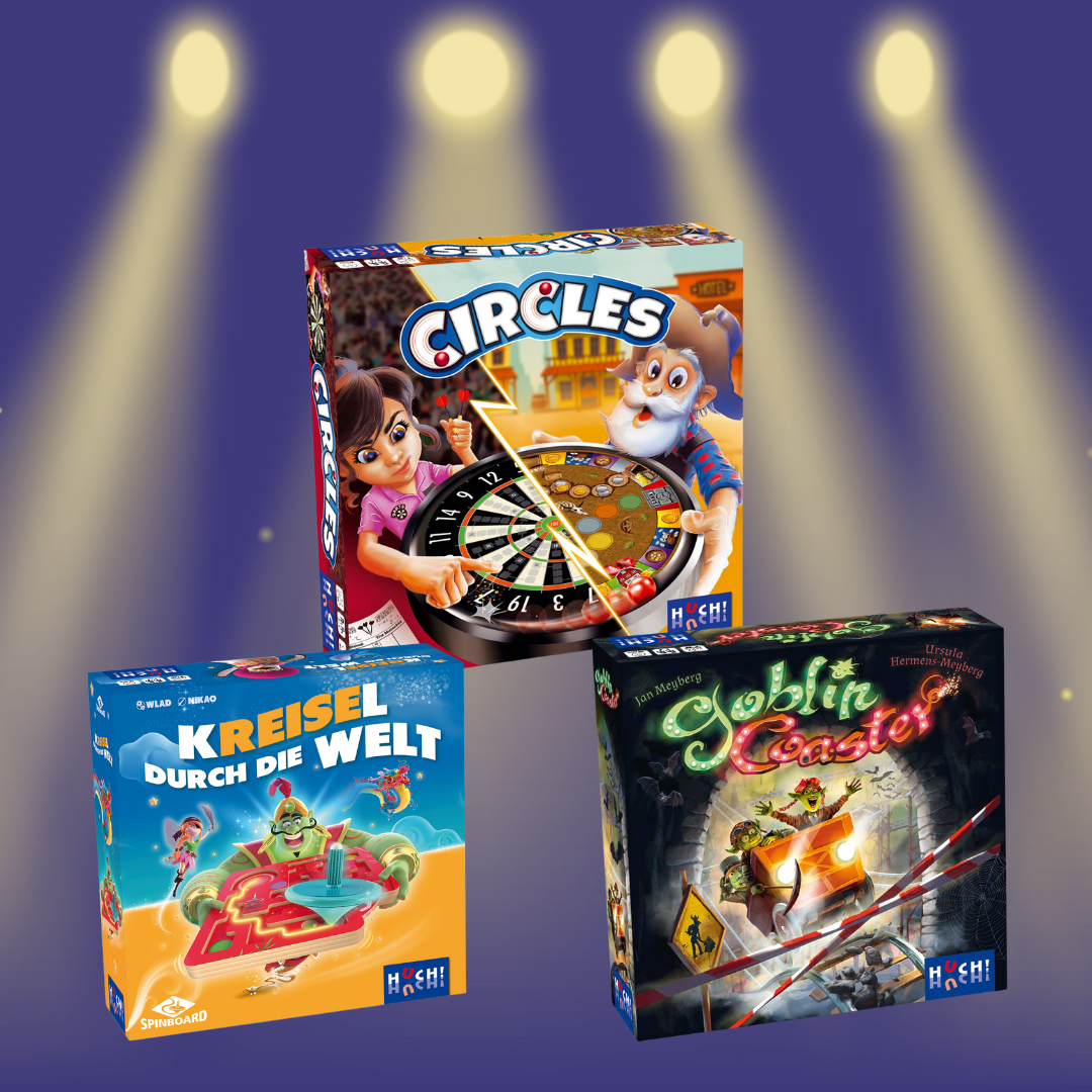 Brettspielhighlights im Frühjahr von HUCH!