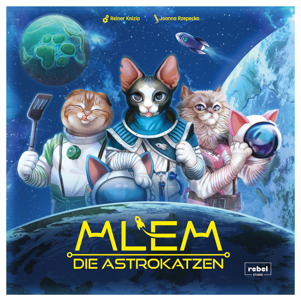 "MLEM - die Astrokatzen" heben ab: Ein himmlisches Glücksspiel für die ganze Familie!
