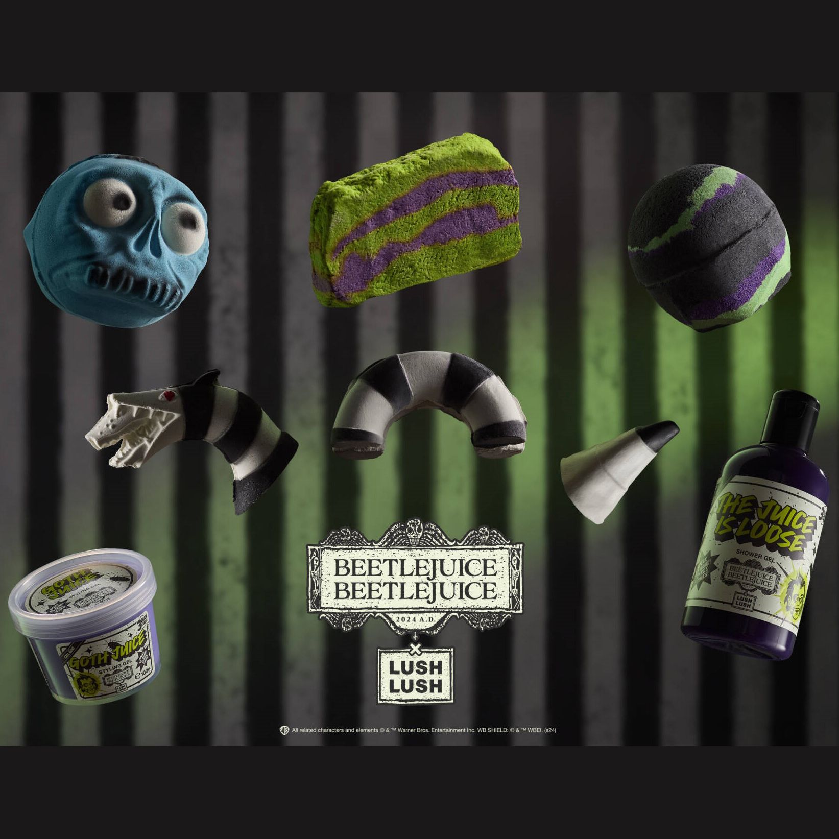 Beetlejuice x Lush: Entdecke das Seltsame und Ungewöhnliche