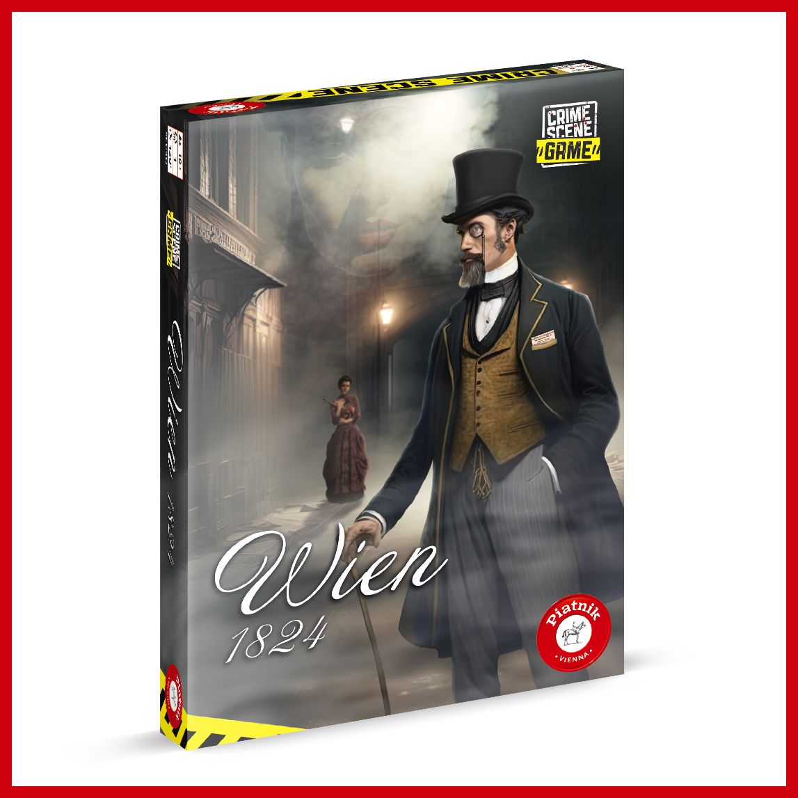 Neuer "Crime Scene" Fall von Piatnik "Wien 1824"