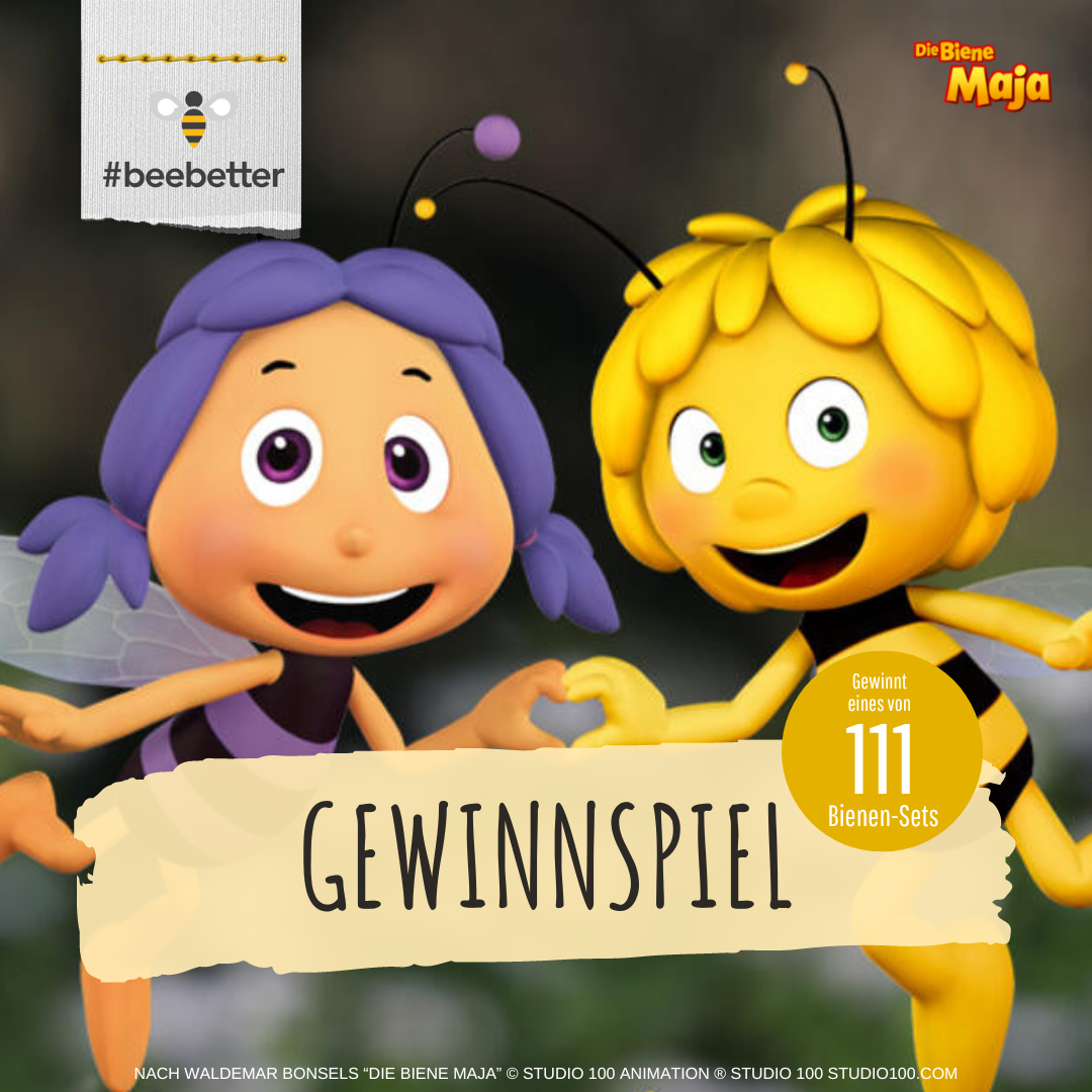 Die Biene Maja - Malwettbewerb mit #beebetter