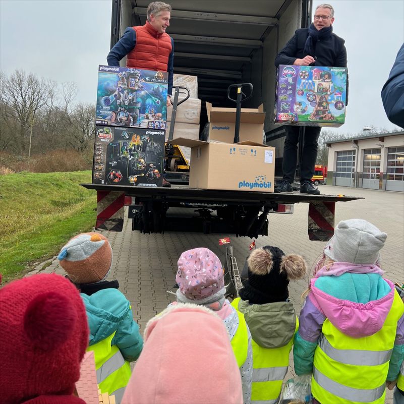 Neues zum Rätsel von Wildeshausen: Playmobil spendet Überraschungspakete im Wert von 15.000 Euro