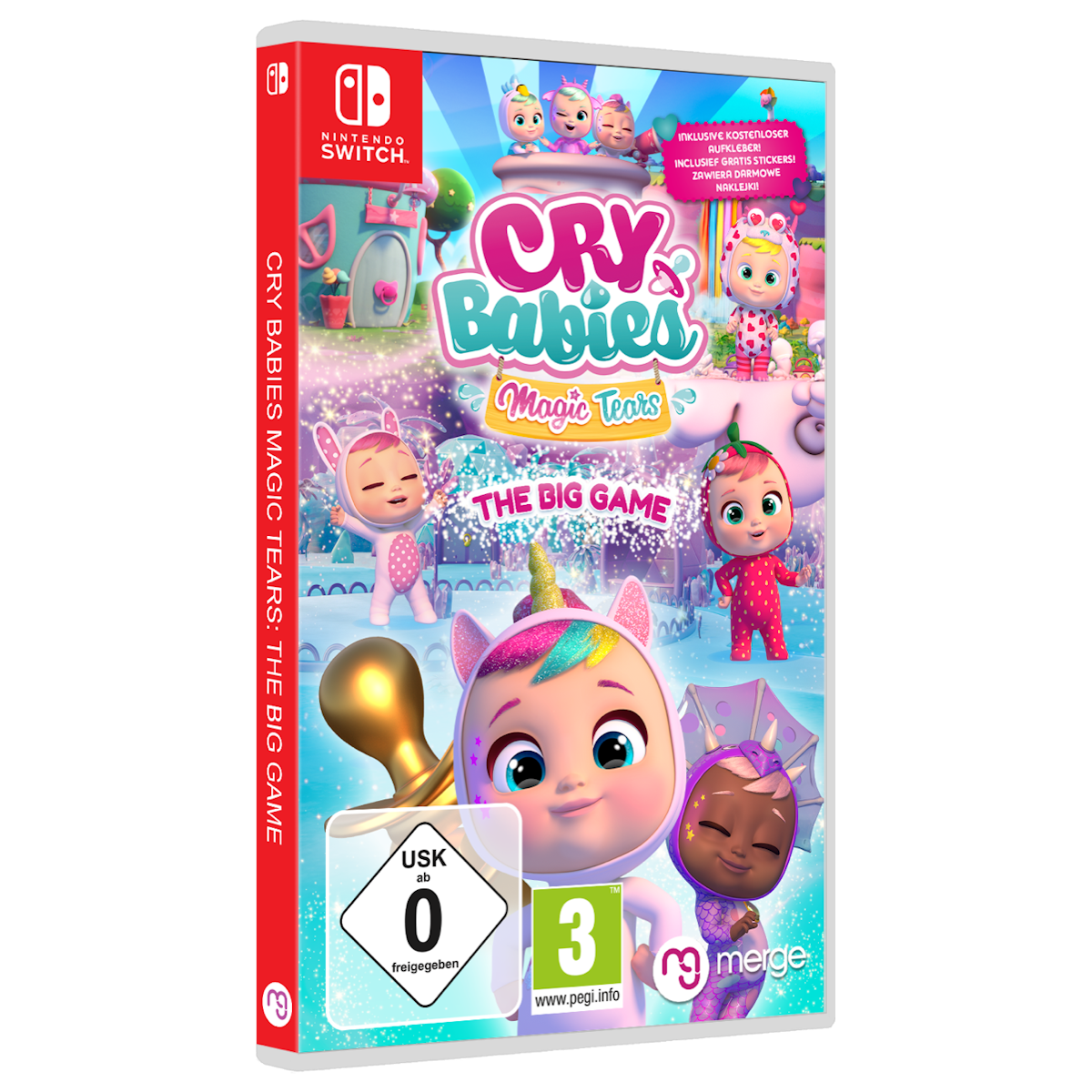 Merge Games und IMC Toys geben Release-Datum für Videospiel „Cry Babies Magic Tears: The Big Game“ bekannt