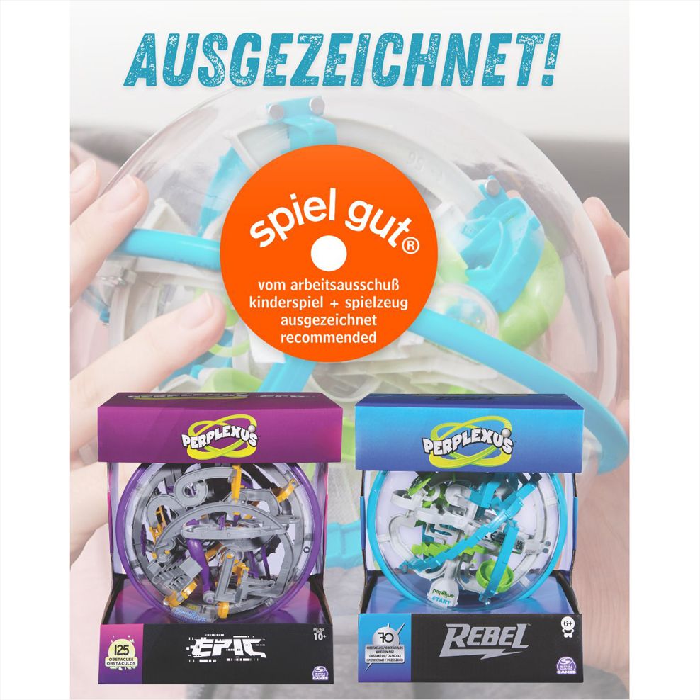 "Spiel gut" Siegel für den Perplexus