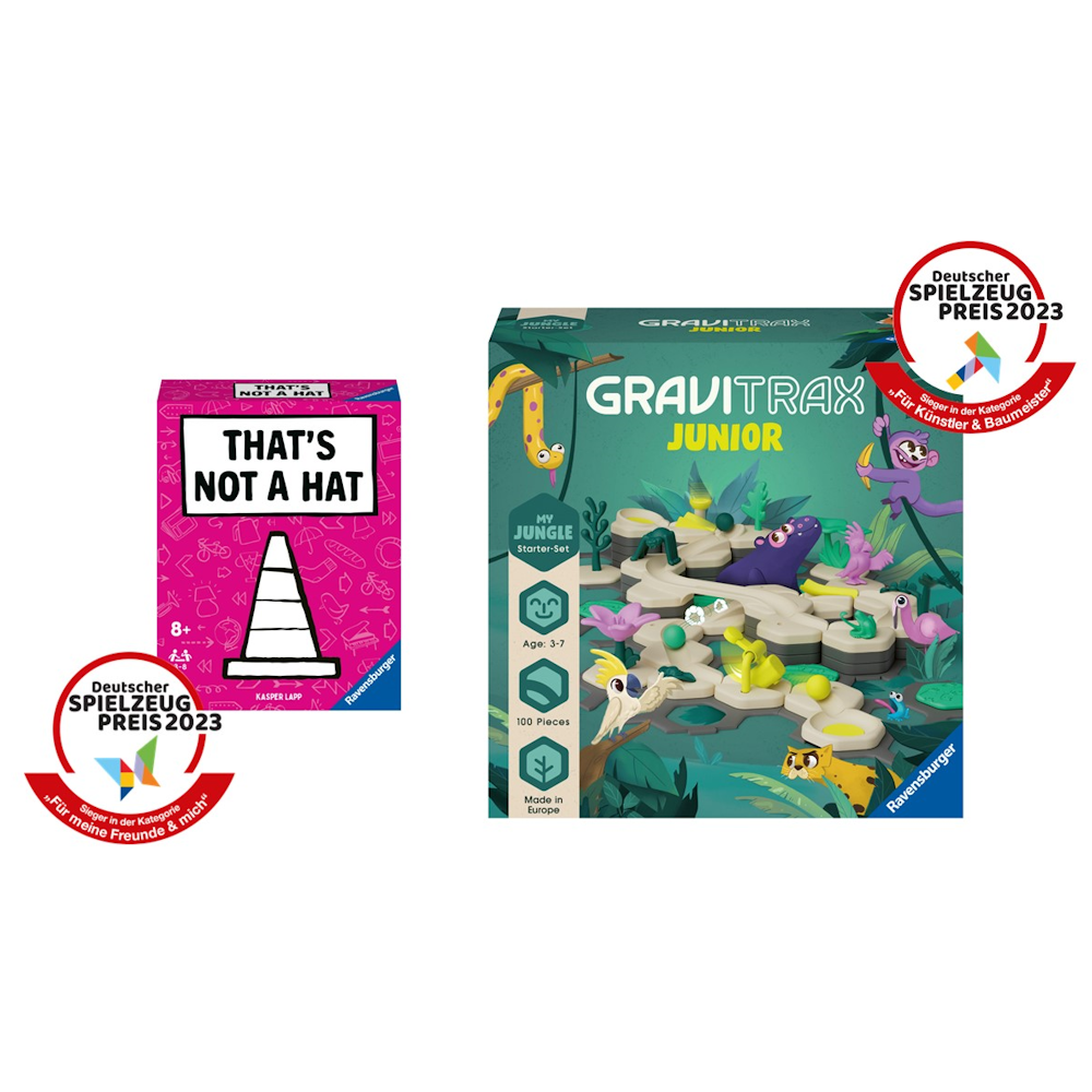 Ravensburger gewinnt zweimal beim Deutschen Spielzeugpreis