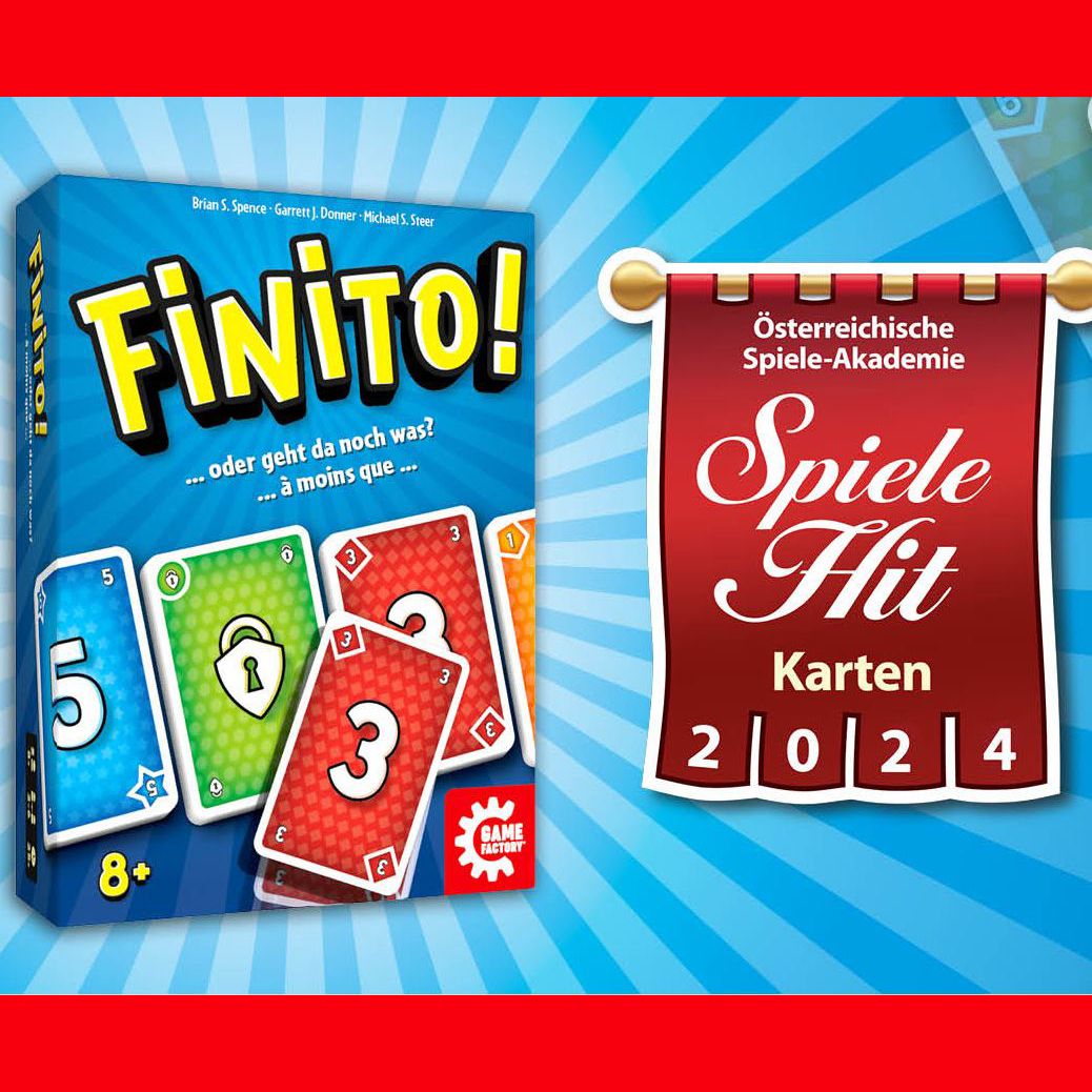 "Finito" zum "Spiele Hit Karten" ausgezeichnet