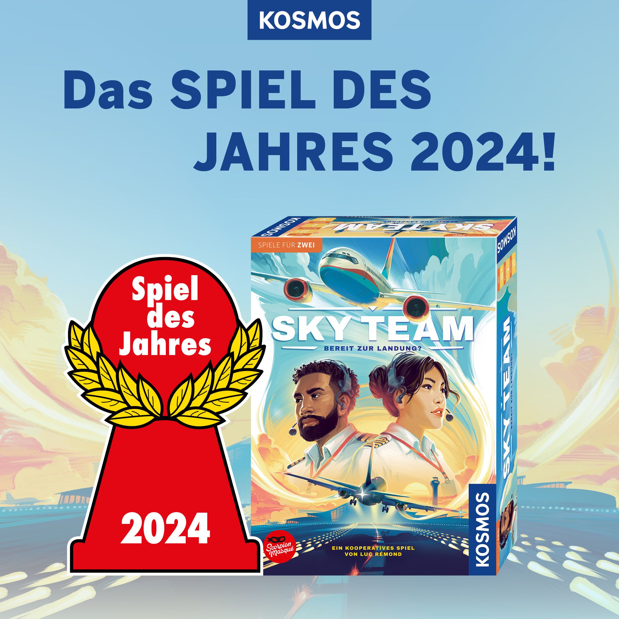 SPIEL 2024: KOSMOS präsentiert kooperatives Pokerspiel und Abenteuer für die ganze Familie
