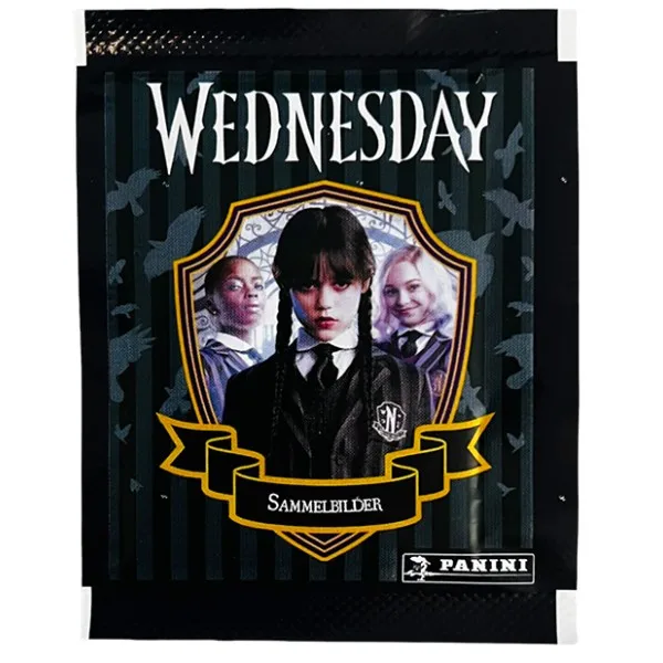 Die neue Panini Stickerkollektion Wednesday