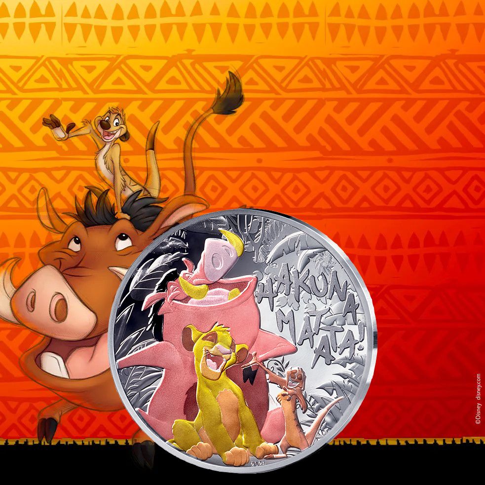 Disney und Monnaie de Paris präsentieren exklusive "König der Löwen"-Münzkollektion zum 30-jährigen Jubiläum
