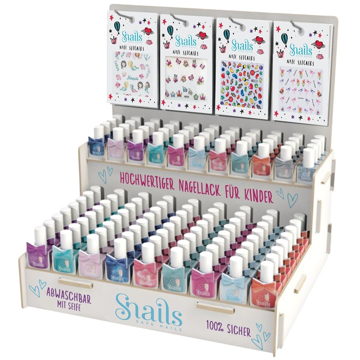 Farbige Fingernägel für kleine Beautyqueens