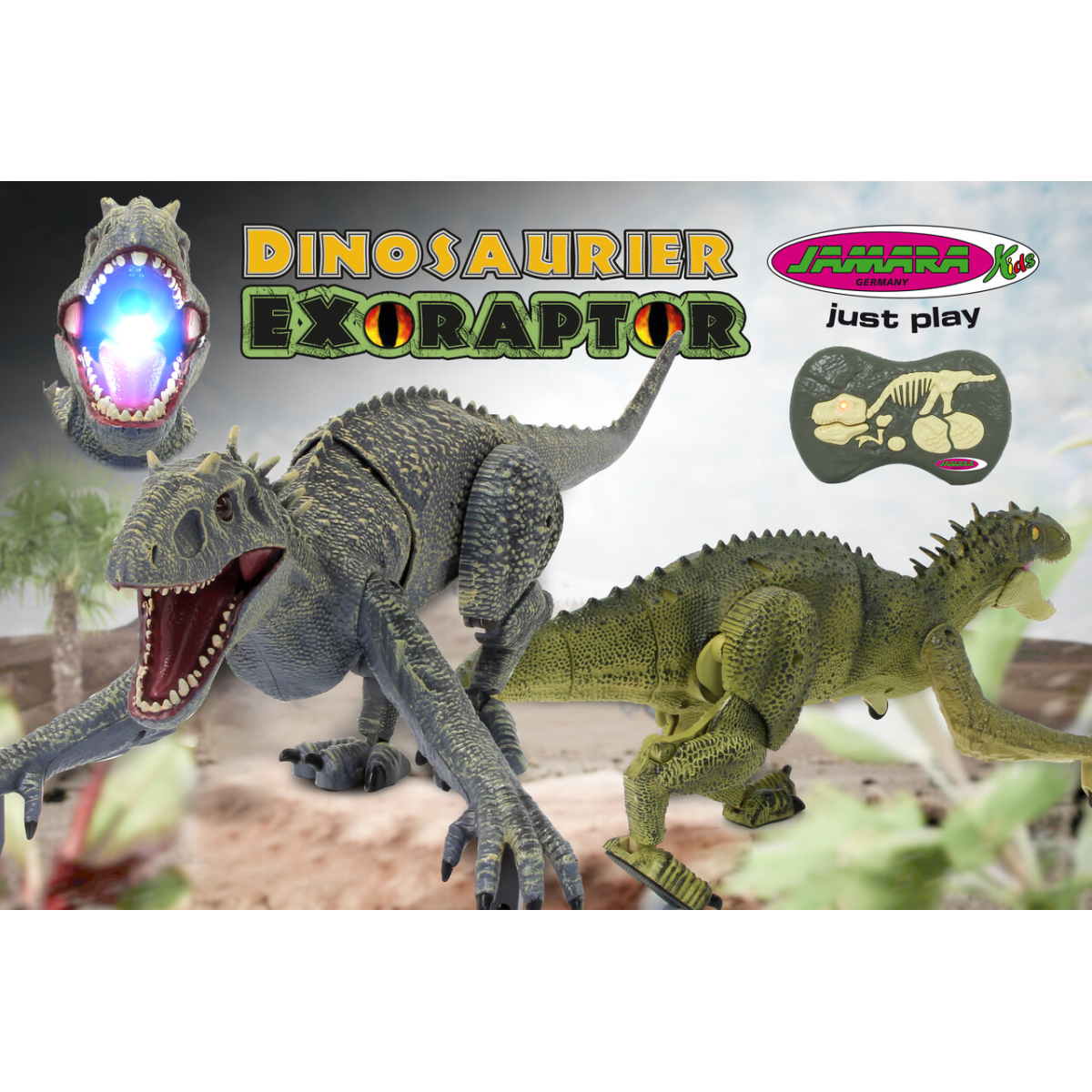 Der neue RC Exoraptor von Jamara