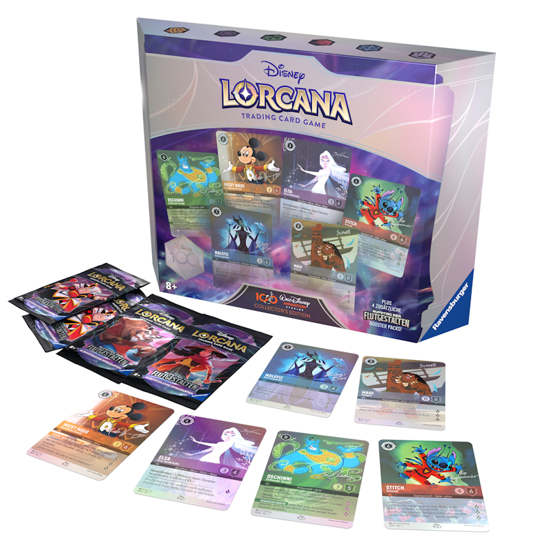 Neues „Disney Lorcana“ Trading Card Game Set und limitiertes „Disney100 Geschenk-Set"