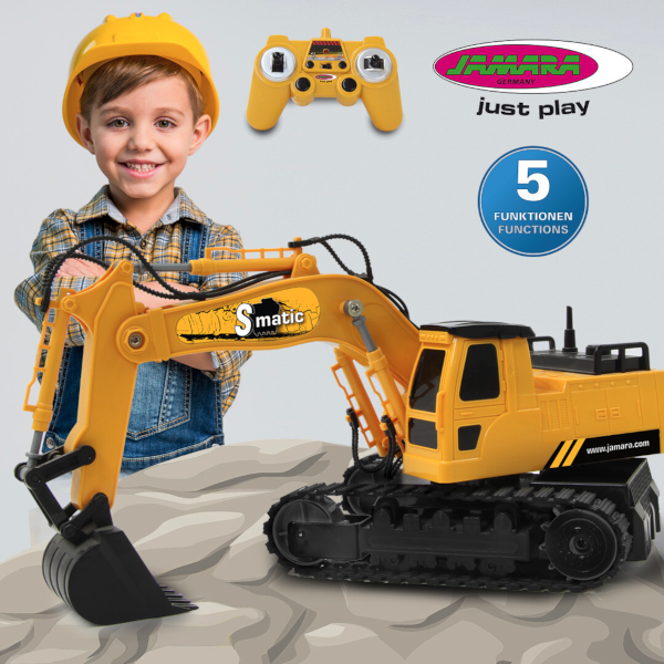 Der Kleine Bagger mit Großem Spielspaß