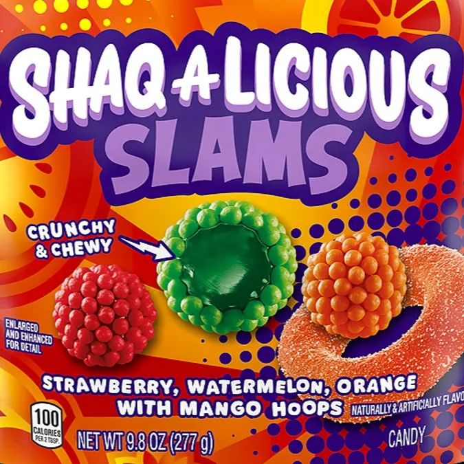 Hershey Expands Shaq-A-Licious Gummies with Former NBA Star
