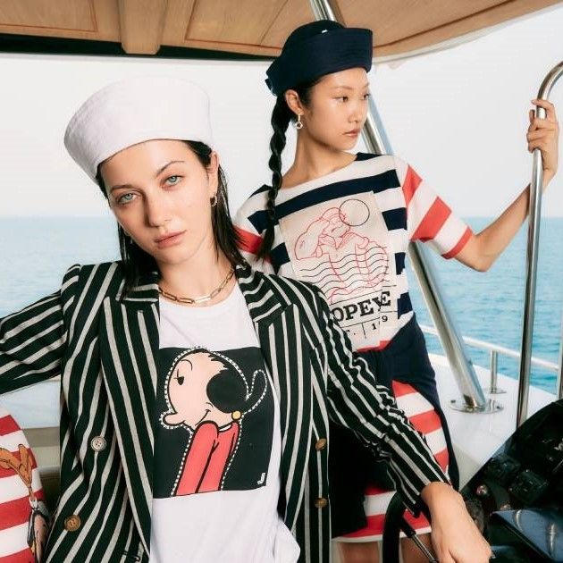 Popeye and Olive Oyl Set Sail for Asia