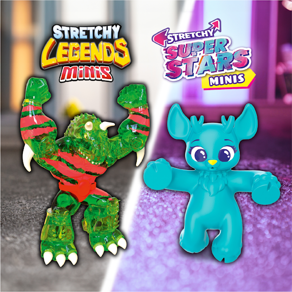 Stretchy Legends & Stretchy Superstars: Jetzt auch als Minis